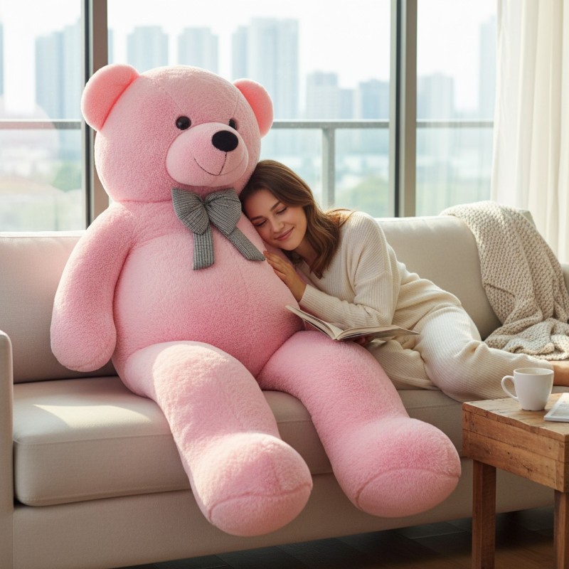 160 Cm Pembe Peluş Ayıcık