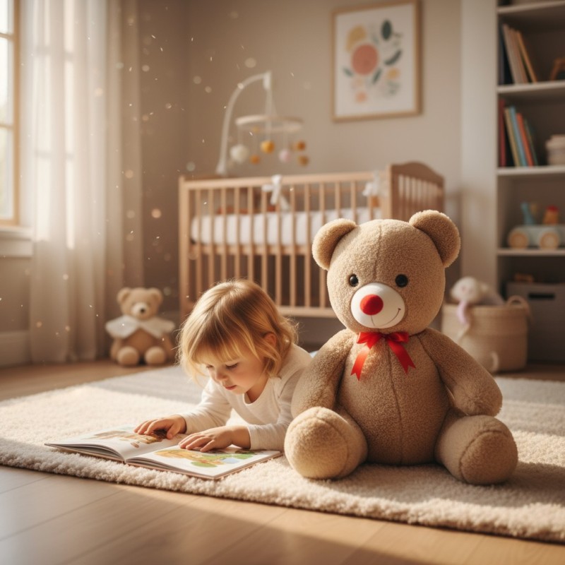55 Cm Kahverengi Peluş Ayıcık