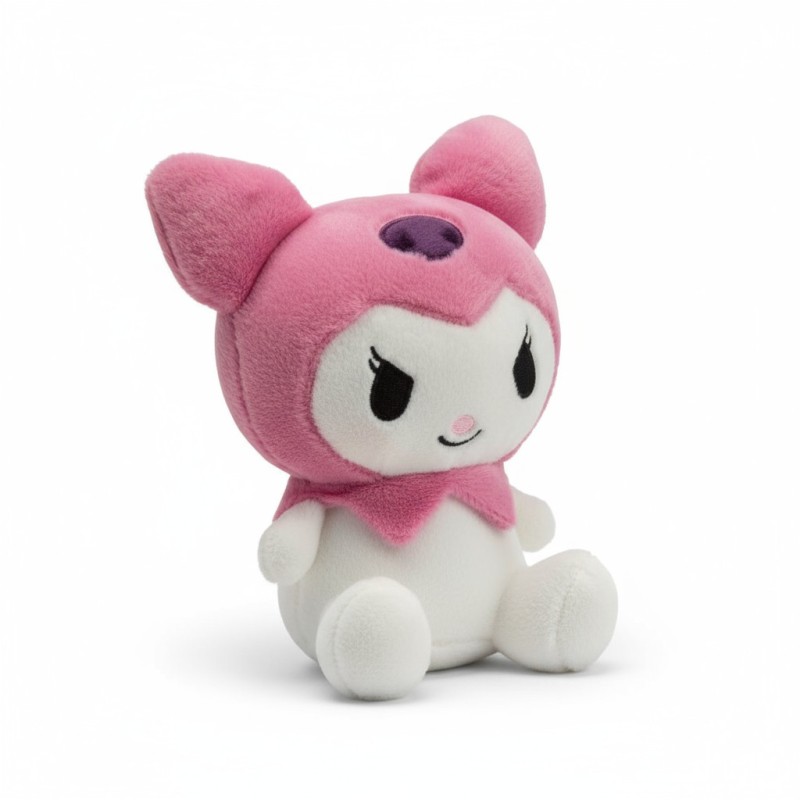 Pembe Karakter Kuromi Peluş Oyuncak