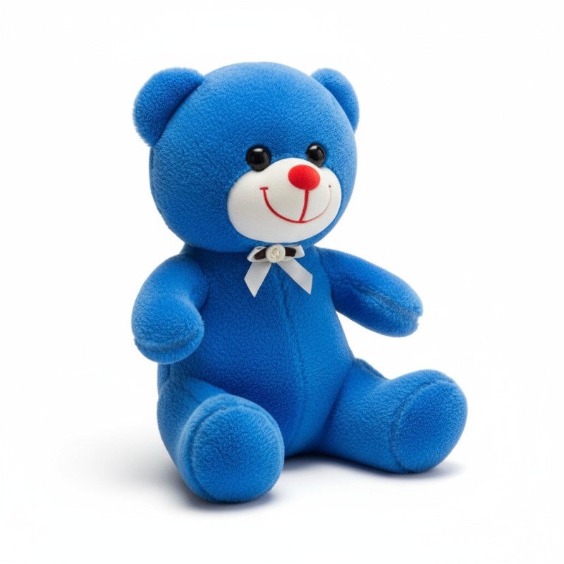 25 Cm Lacivert Peluş Ayıcık