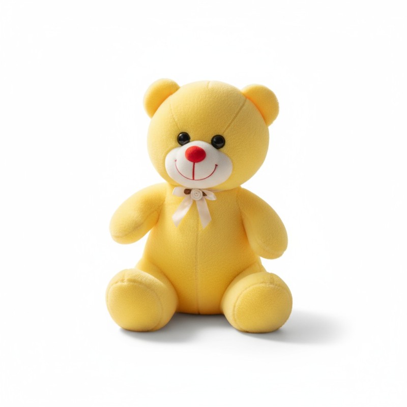 25 Cm Sarı Peluş Ayıcık