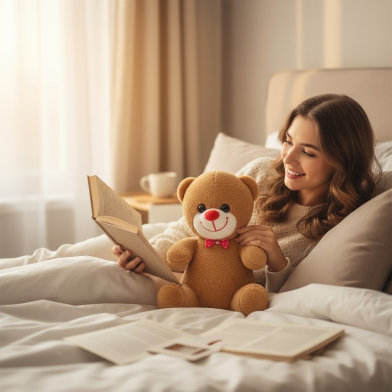 25 Cm Kahverengi Peluş Ayıcık