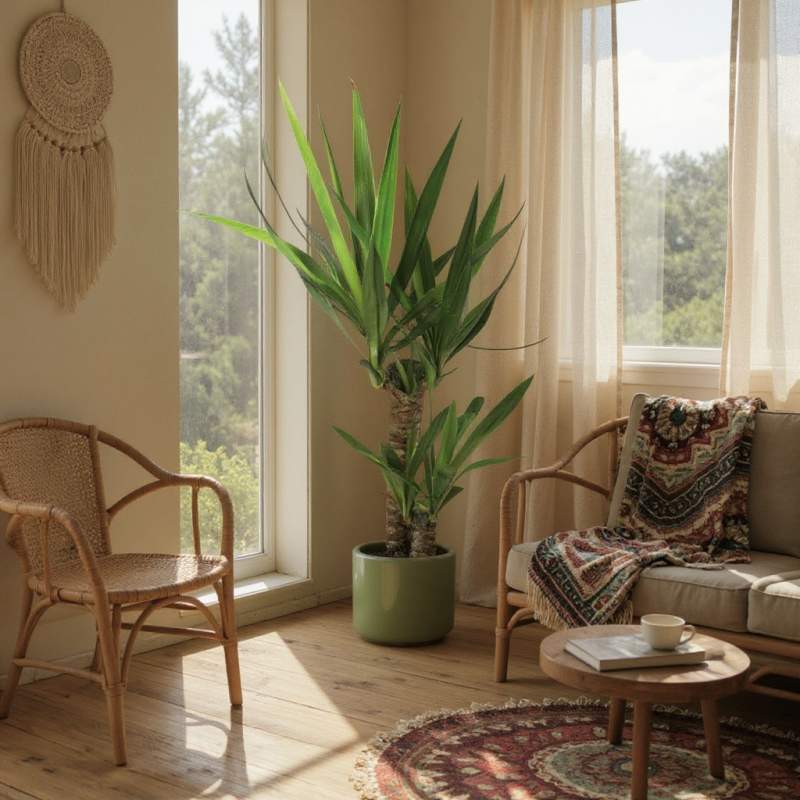 Yucca Elephantipes – Yukka Bitkisi 2'li 100 X 120 Cm