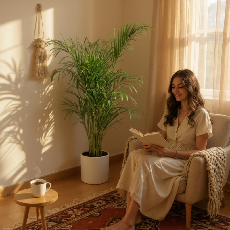 Areca Palmiyesi – Hava Temizleyici Salon Bitkisi 90 X 110 Cm