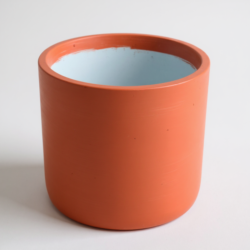 El Yapımı Beton Saksı – Terracotta